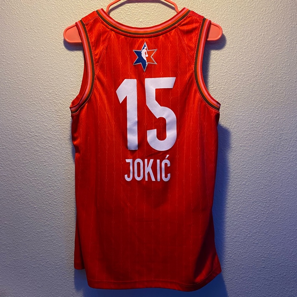 Denver Nuggets, Official NBA ALL-STAR GAME, 2 time MVP N. Jokić #15, size 44